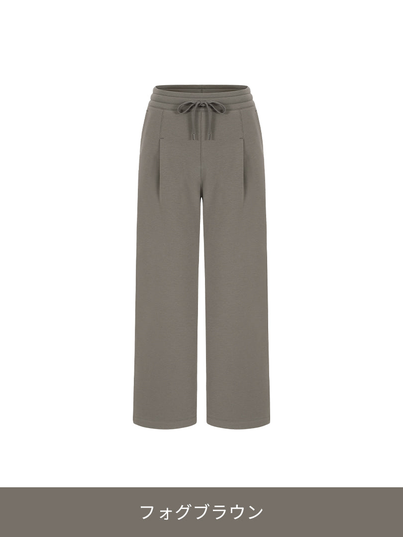 Mildmooth フリース ワイドパンツ - andar JAPAN