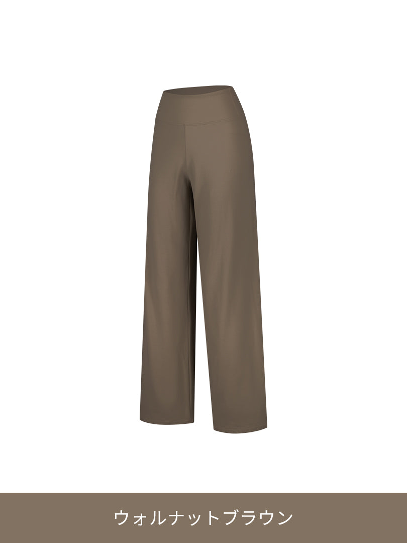 [1+1] Airywin セミ裏起毛ワイドレギンス - andar JAPAN