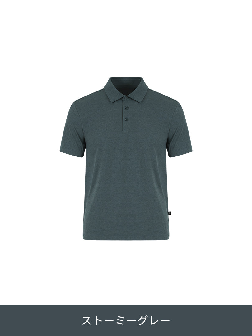 [2SET] NEW Airy Fit メンズ ポロシャツ (半袖)＋クラシックソックス贈呈