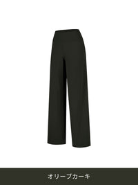 [1+1] Airywin セミ裏起毛ワイドレギンス - andar JAPAN