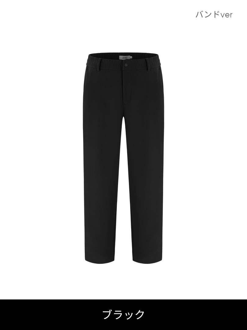 [SET] メンズ 起毛 スラックス 2種セット (Urbanactive ライト起毛スラックス+Airsolid ライト裏起毛 スラックス)