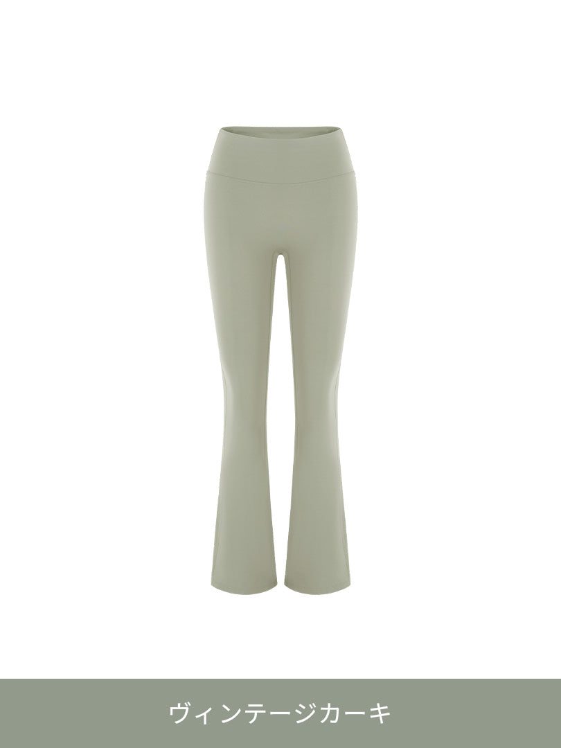 [1+1] NEW Airywin 裏起毛シャロンフレアレギンス - andar JAPAN