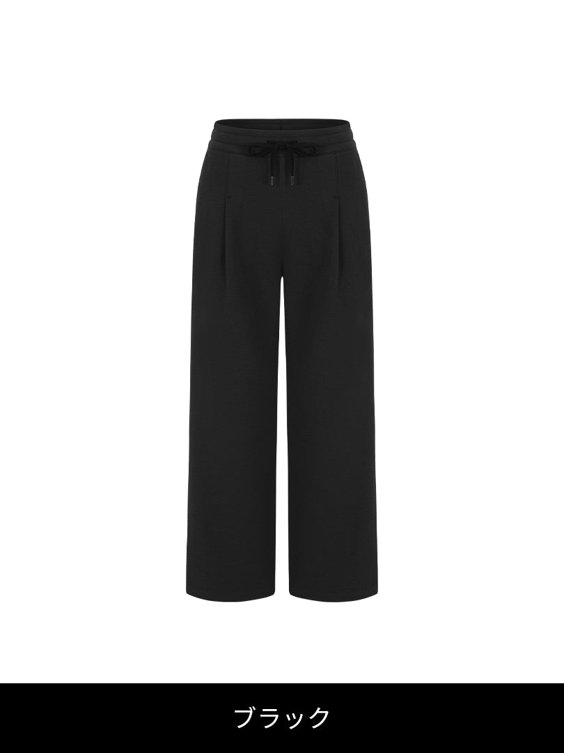 [SET] Mildmooth フリース セットアップ（カラージップアップ＋ワイドパンツ）＋シームレスショーツプレゼント - andar JAPAN