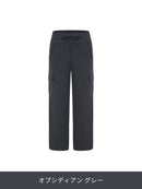 Airy Fit 裏起毛 セミワイド カーゴパンツ - andar JAPAN