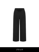 Mildmooth フリース ワイドパンツ - andar JAPAN