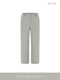 [2SET] Airsolid メンズ ライト裏起毛 スラックス (バンドver /  ゴルフver)＋クラシックソックス贈呈