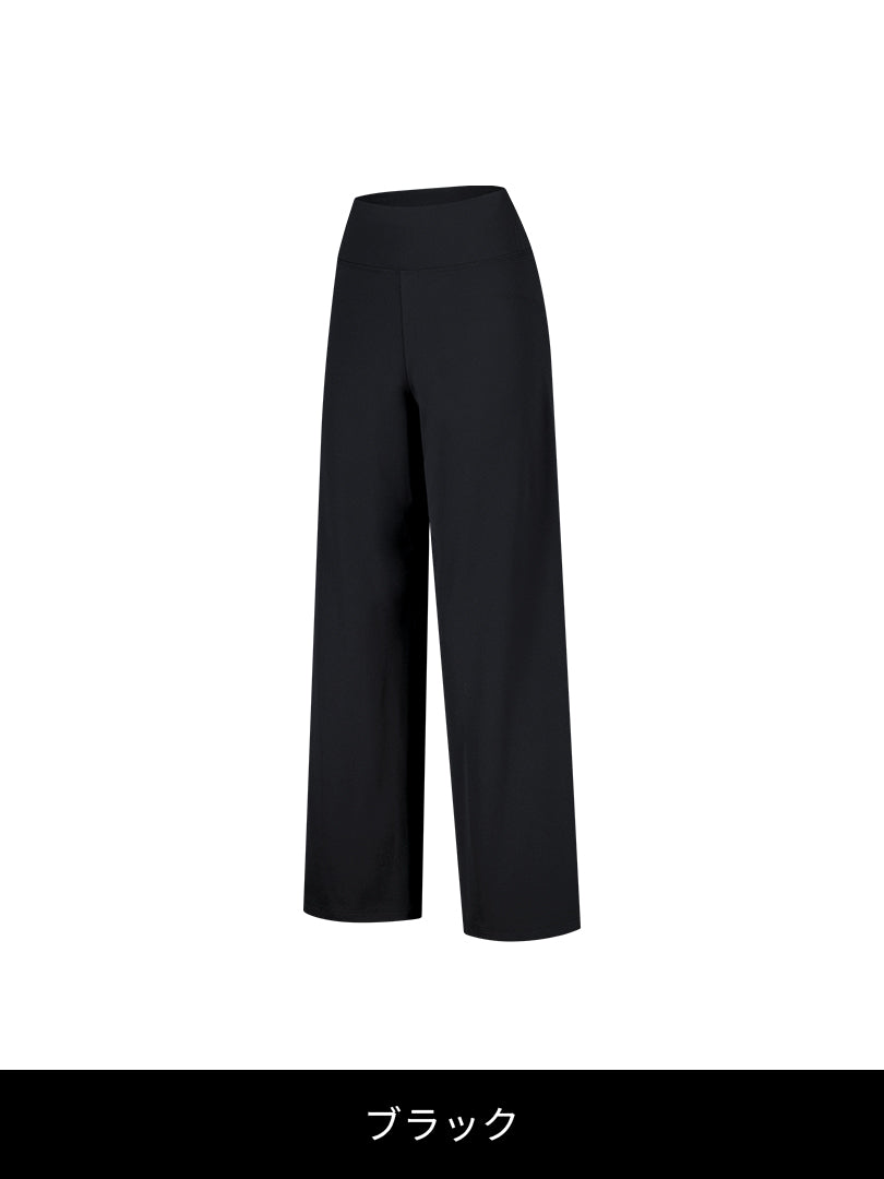 [1+1] Airywin セミ裏起毛ワイドレギンス - andar JAPAN