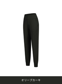 [SET] ゆったり裏起毛トレーニングセット (Airy Fit ピーチ起毛 スリムフィットT(長袖)+Airmooth 裏起毛 ジョガーフィット レギンス) - andar JAPAN