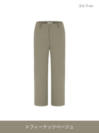 Airsolid メンズ ライト裏起毛 スラックス (バンドver / ゴルフver)