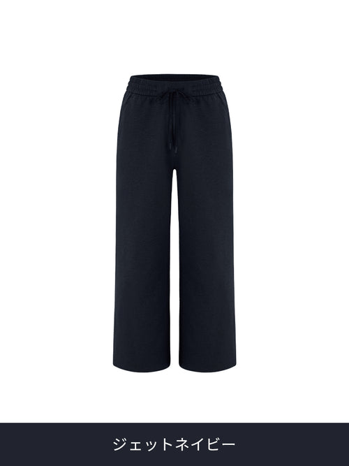 Airy Fit 裏起毛 ワイドパンツ - andar JAPAN