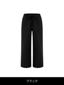 Airy Fit 裏起毛 ワイドパンツ - andar JAPAN