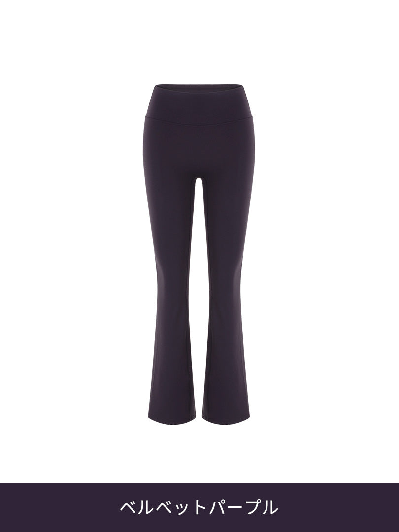 [1+1] NEW Airywin 裏起毛シャロンフレアレギンス - andar JAPAN