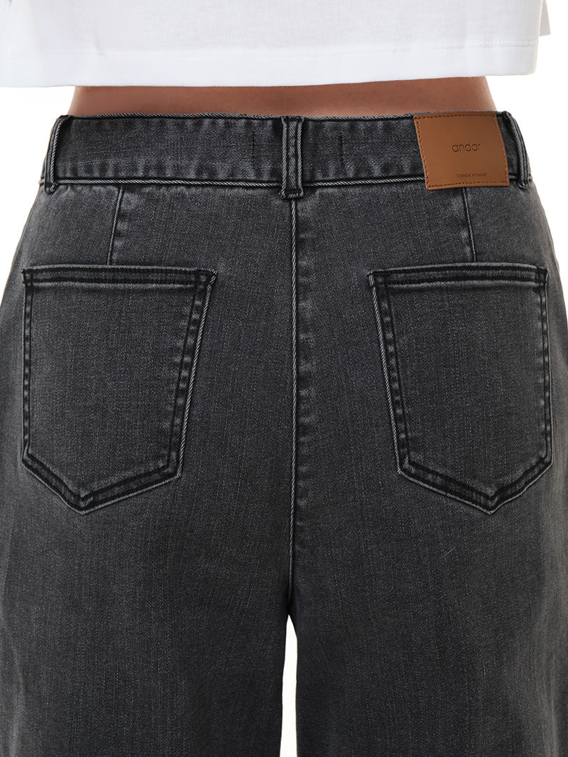 airdenim アンクル デニムパンツ (グレージーンズ)