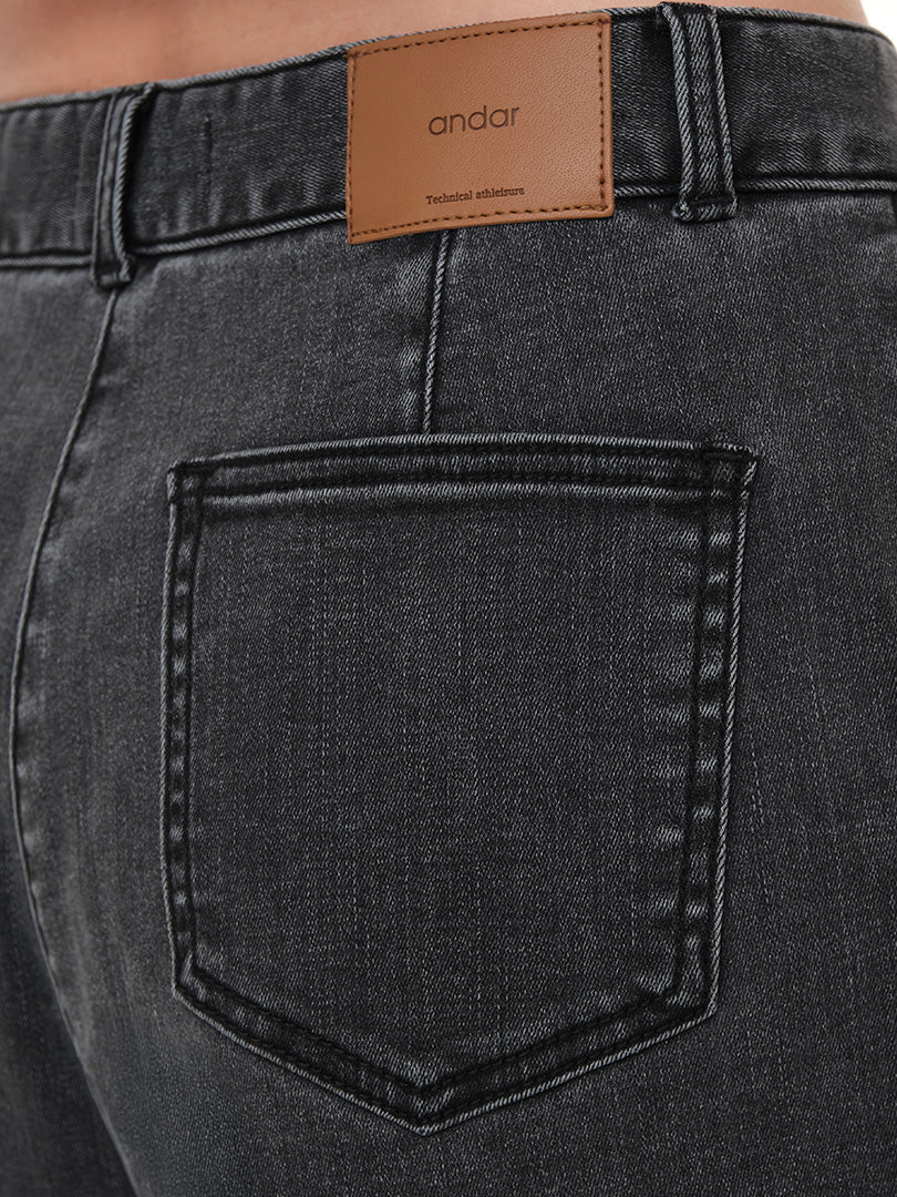 airdenim アンクル デニムパンツ (グレージーンズ)