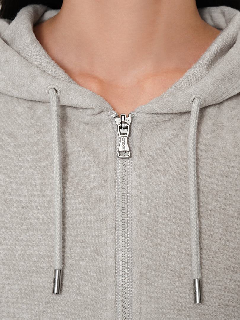 Dream Comfort セットアップ（クロップフーディジップアップ + ジョガーパンツ) - andar JAPAN