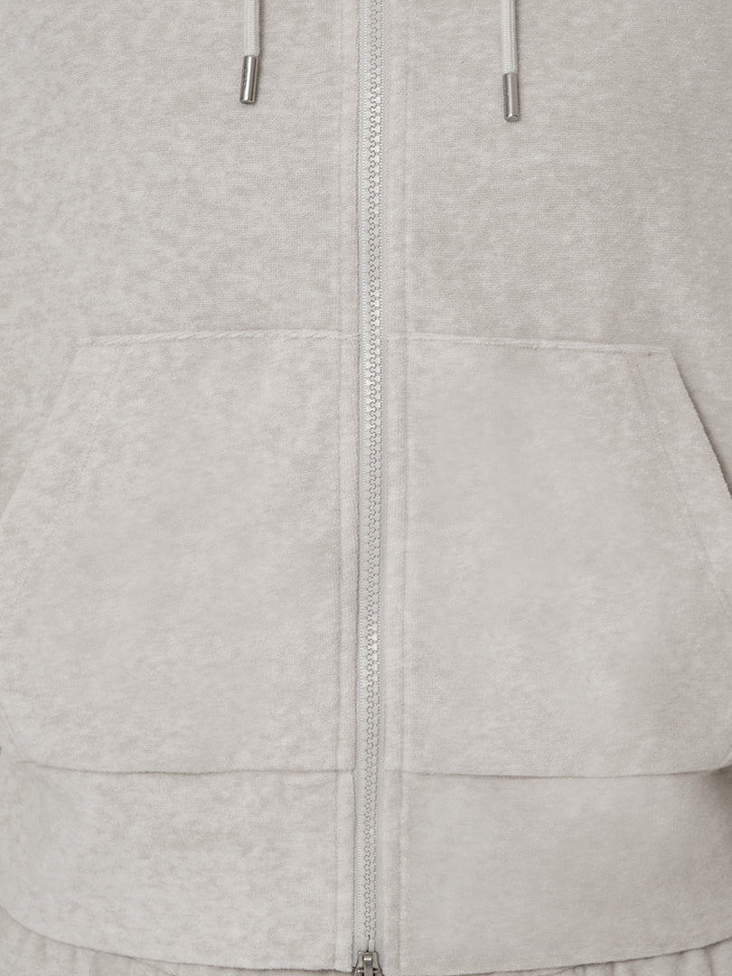 Dream Comfort クロップド フーディ ジップアップ - andar JAPAN