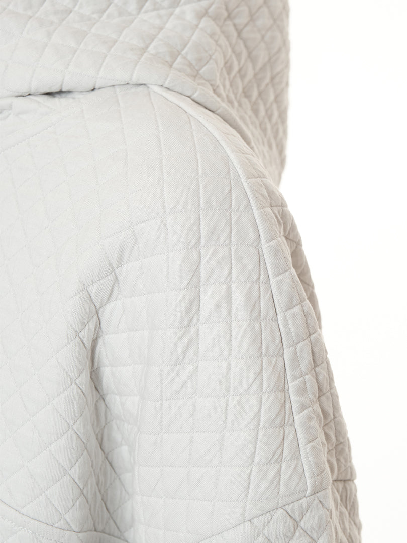 キルティング クロップド フーディプルオーバー - andar JAPAN