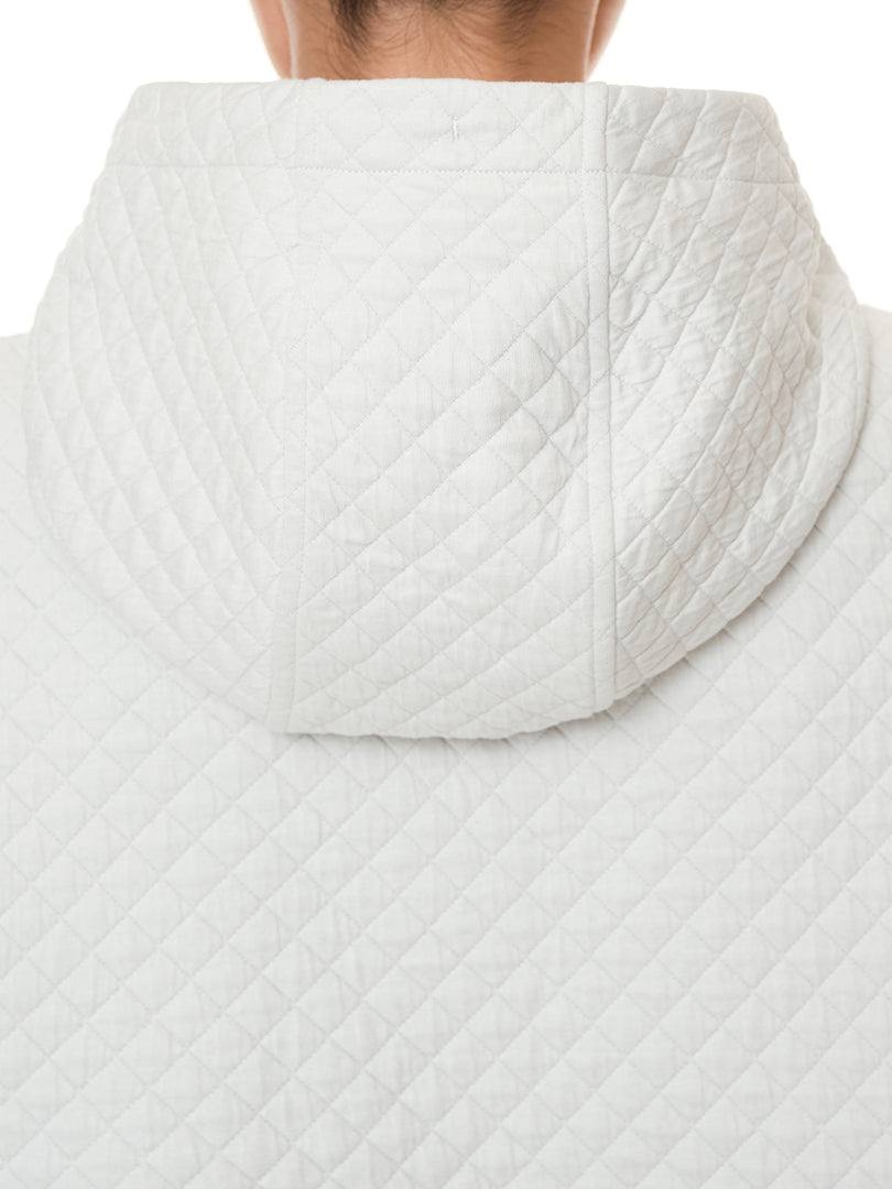 キルティング クロップド フーディプルオーバー - andar JAPAN