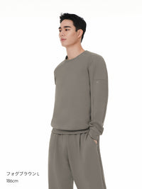 Mildmooth メンズ リラックスフィット トレーナー - andar JAPAN