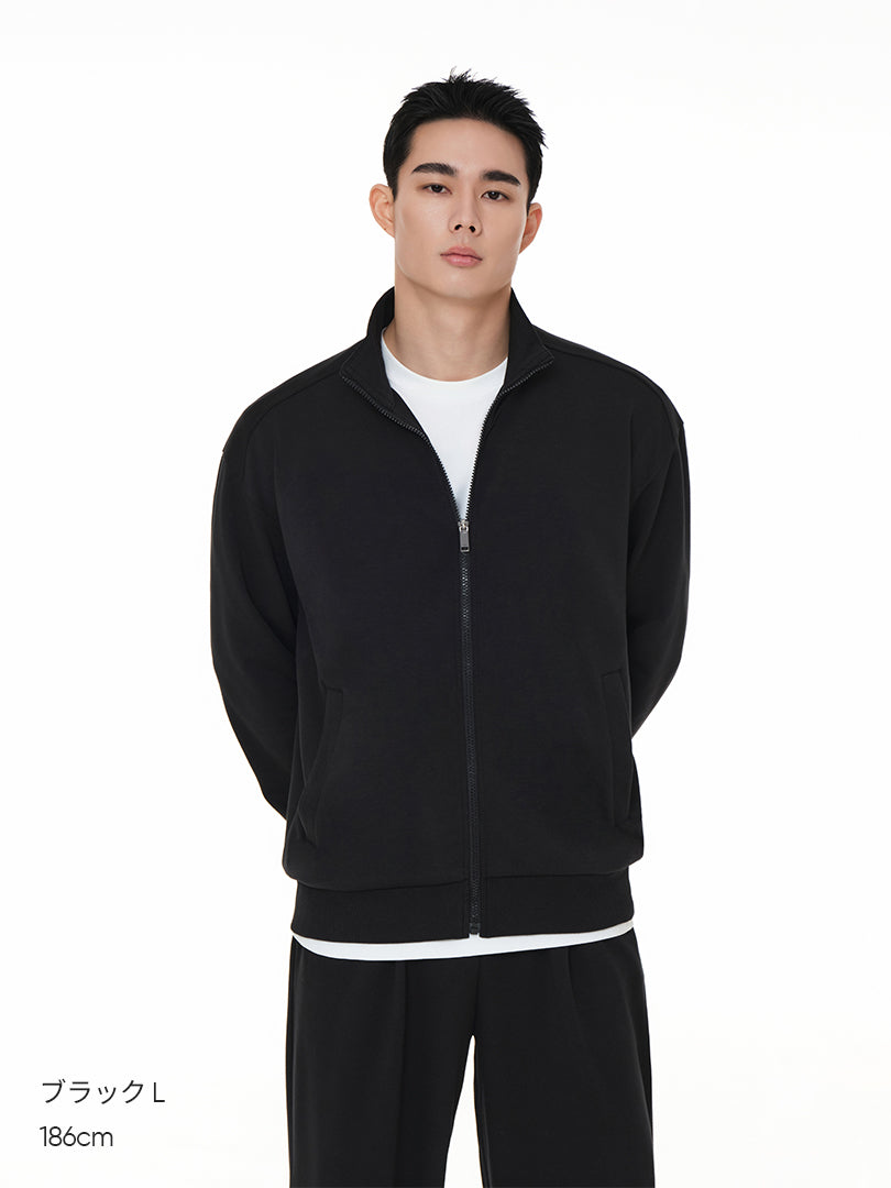 Mildmooth メンズ ジップアップ - andar JAPAN