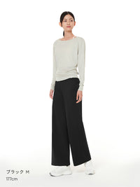 Airywin 裏起毛マキシワイドレギンス - andar JAPAN