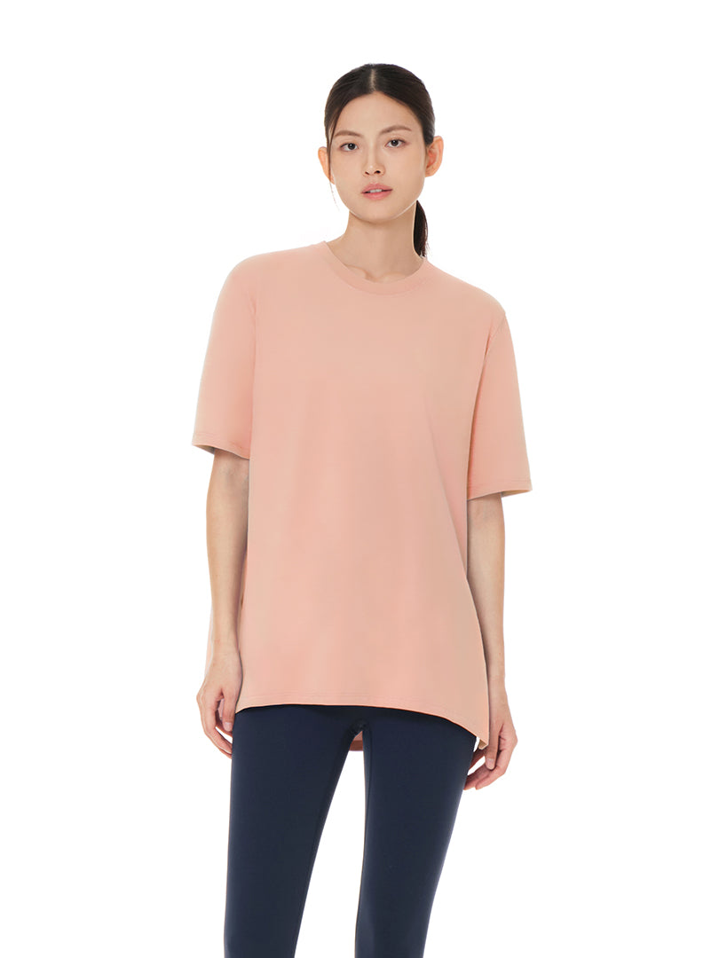 NEW Airy Fit オーバーフィット Tシャツ  (半袖) (ピンク)