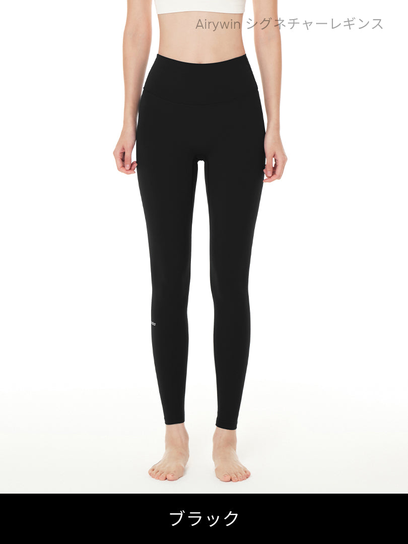 [SET] 初心者All-in-Oneセット(Airywin レギンス+Airy Fit ピーチ起毛 オーバーフィット+クロップドトップ+5本指ソックス) - andar JAPAN