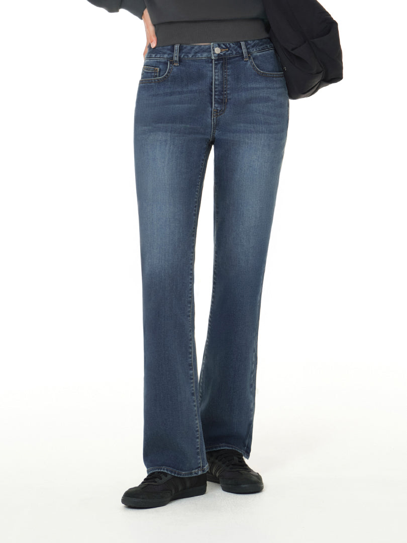 Airdenim 微起毛 ブーツカットジーンズ