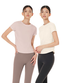 [2SET] NEW Airy Fit スリムフィット Tシャツ (半袖) - andar JAPAN