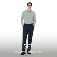 [SET] urbanactive メンズ セットアップ (ポロシャツ+パンツ)