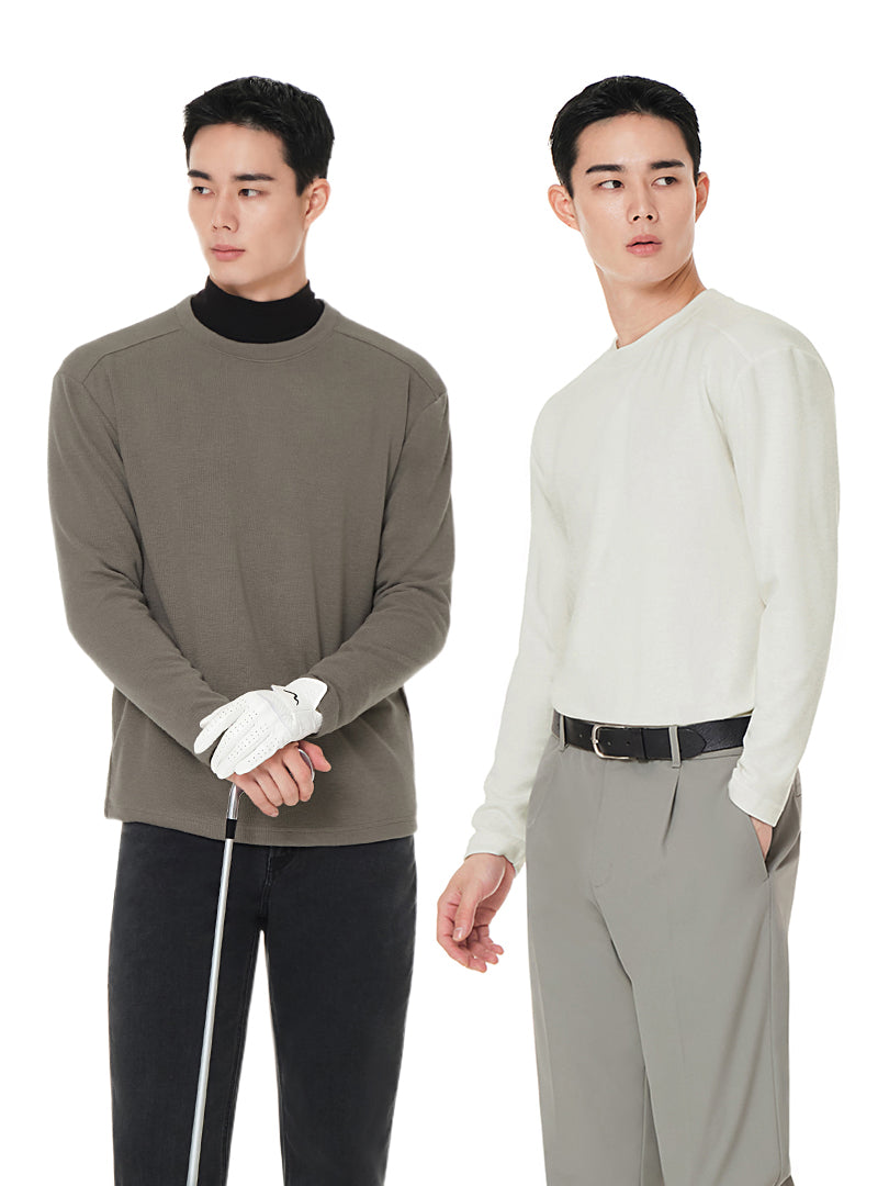 [2SET] Primeknit メンズ ニット (長袖)