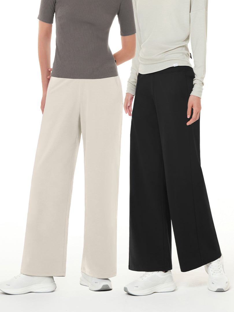 [2SET] Airywin 裏起毛マキシワイドレギンス - andar JAPAN