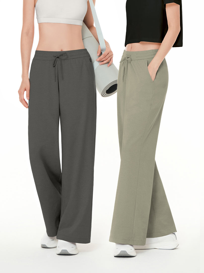 [2SET] Airy Fit ワイドパンツ
