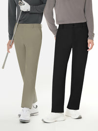 [2SET] Airsolid メンズ ライト裏起毛 スラックス (バンドver /  ゴルフver)＋クラシックソックス贈呈