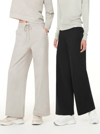 [SET] 裏起毛ワイド履き比べセット(Airy Fit 裏起毛 ワイドパンツ+Airywin 裏起毛マキシワイドレギンス) - andar JAPAN