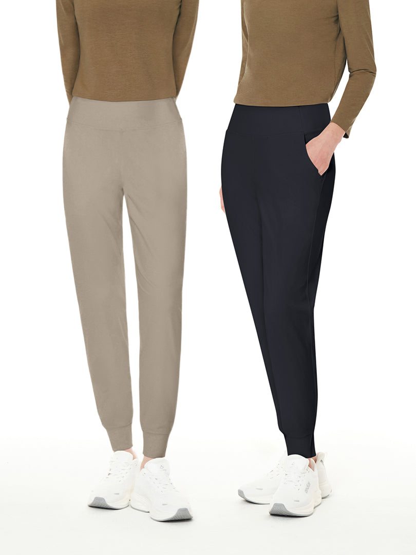 [2SET] NEW Airmooth 裏起毛 ジョガーフィット レギンス