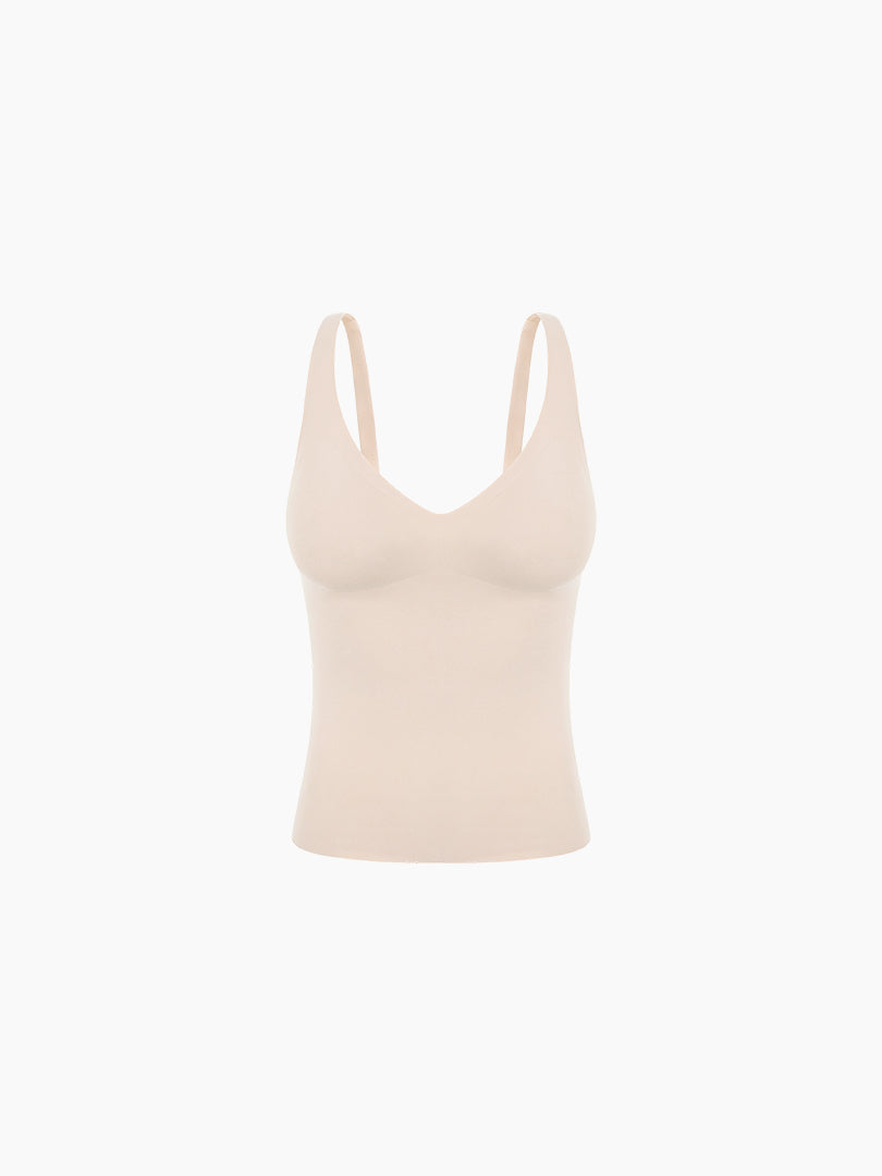 andar オールデイフィット ピーチ起毛キャミソール (パッド一体型) - andar JAPAN