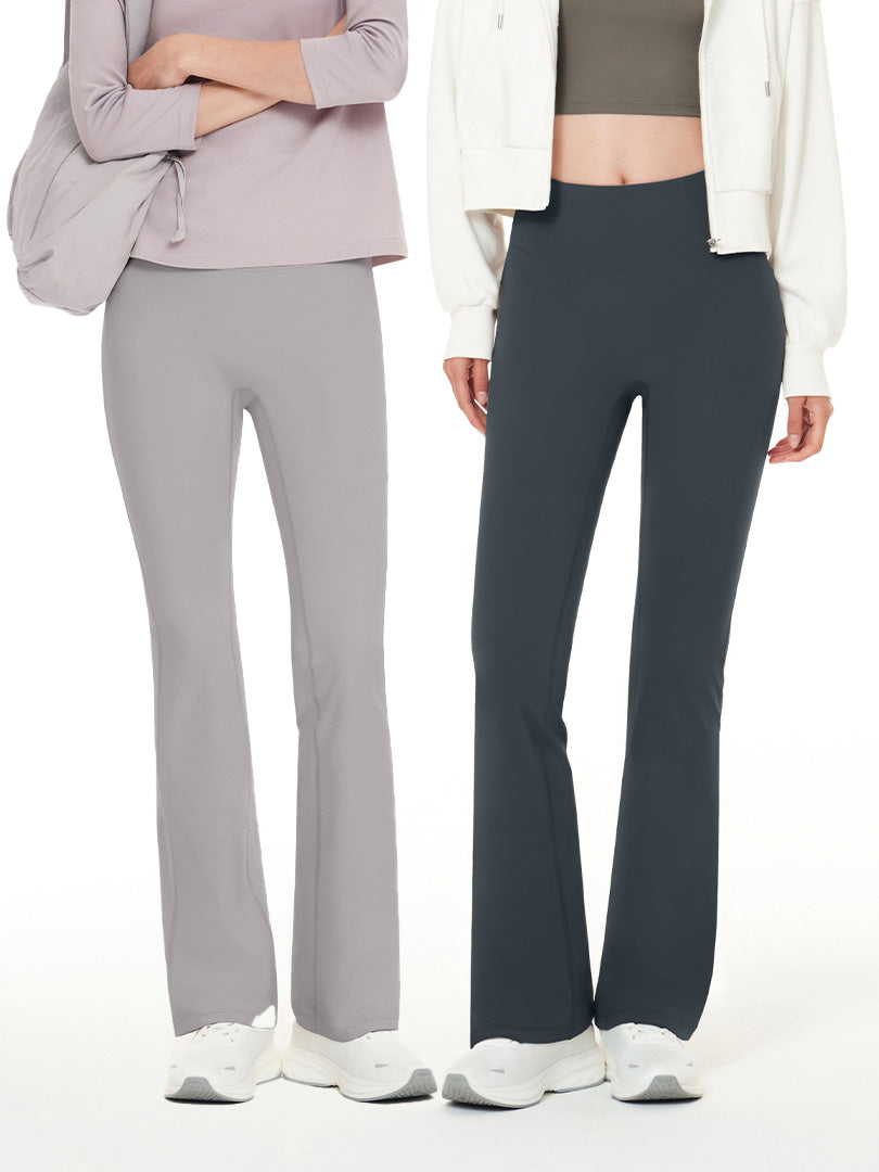 [1+1] NEW Airywin 裏起毛シャロンフレアレギンス - andar JAPAN