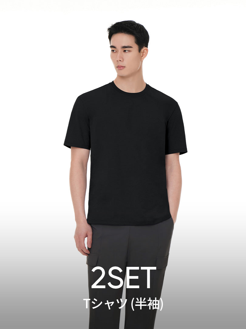 [2SET] NEW Airy Fit メンズ Tシャツ (半袖)