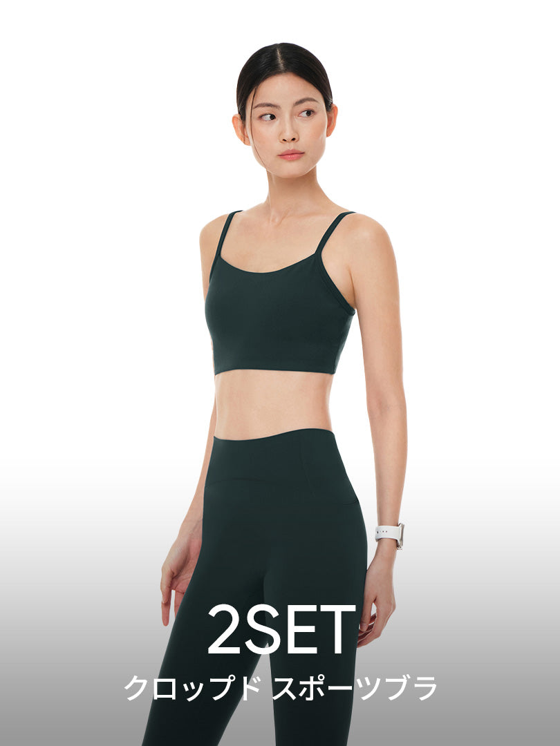 SHOP > スポーツブラ > クロップドスポーツブラ | andar JAPAN