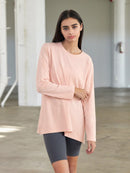 [2SET] Airy Fit オーバーフィット Tシャツ (長袖) - andar JAPAN