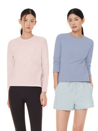 [3SET] NEW Airy Fit スタンダードフィット Tシャツ (長袖)