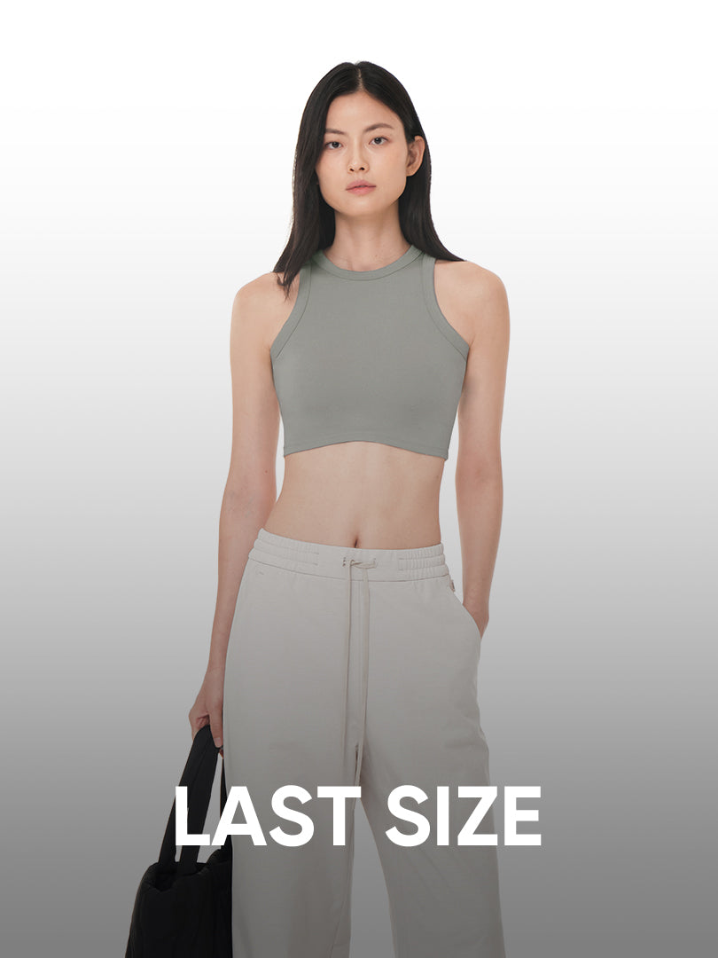 [LAST SIZE] コンフィニティ メランジ クロップド スポーツブラ - andar JAPAN