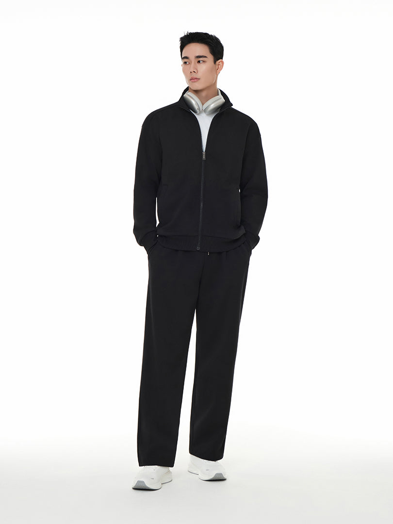 [SET] Mildmooth メンズ セットアップ (ワイドパンツ＋ジップアップ) - andar JAPAN