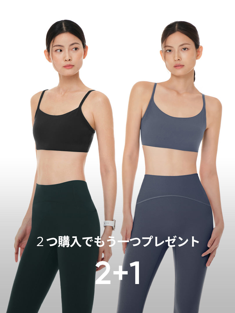 [2+1] Airexpert Yバック スポーツブラ (パッド縫い付け) - andar JAPAN