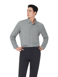 メンズ ストレッチ ツイルシャツ