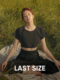 [LAST SIZE] パラ ヨギーニ クロップド トップス (半袖)