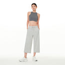 airyfit ワイド クロップドパンツ