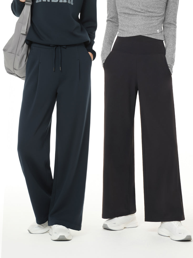 [SET] 冬のヒット新作セット (Mildmoothフリース ワイドパンツ + Airywin 裏起毛マキシワイドレギンス)