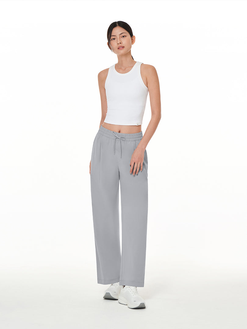 緊急セール　アンダール　デニム ワイドパンツ andar ロング　S Qoo10] アンダール アイス テンセル デニム ワイド パンツ